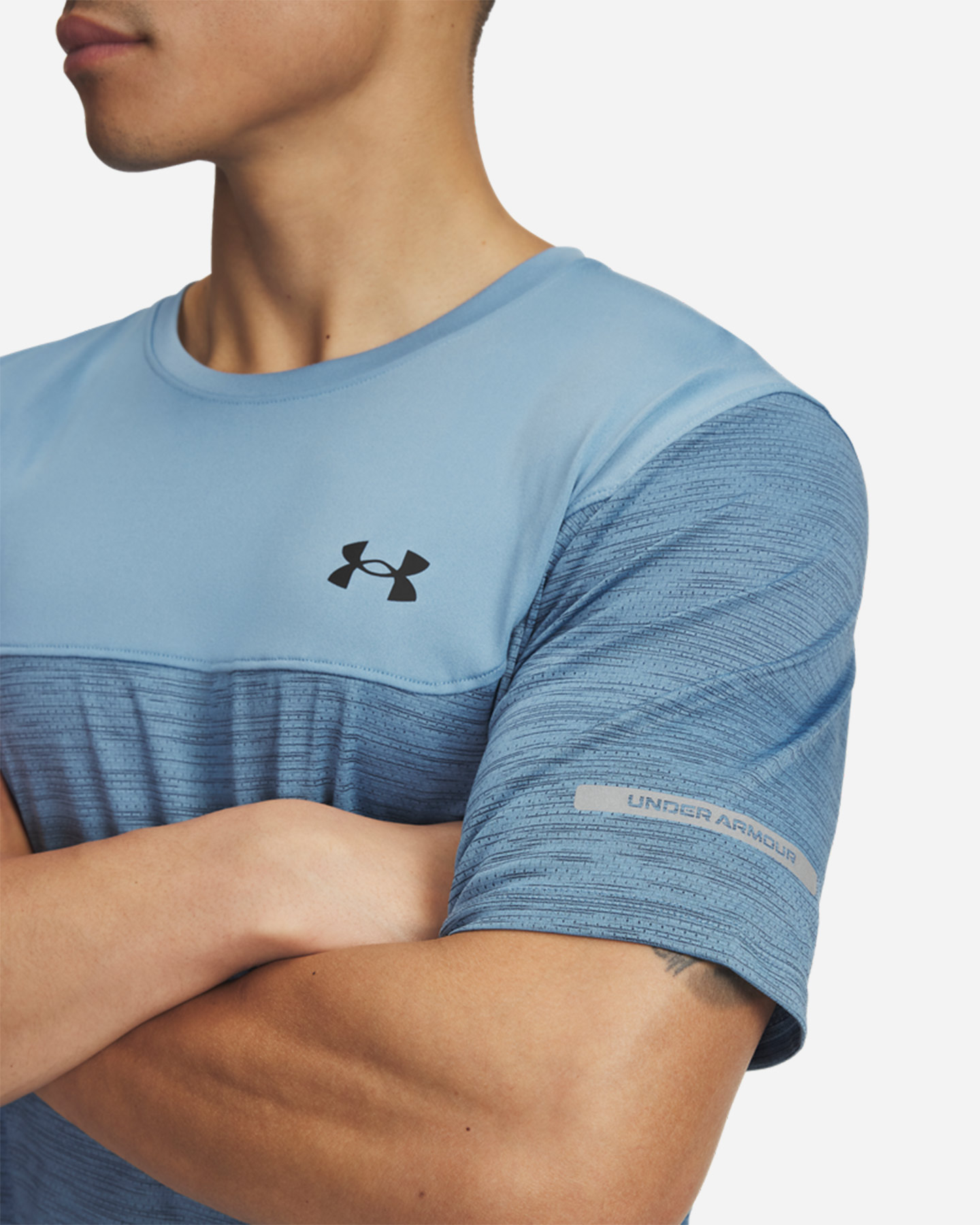 T-shirt UNDER ARMOUR TECH UTILITY M - Azzurro - 2 | Cisalfa Sport