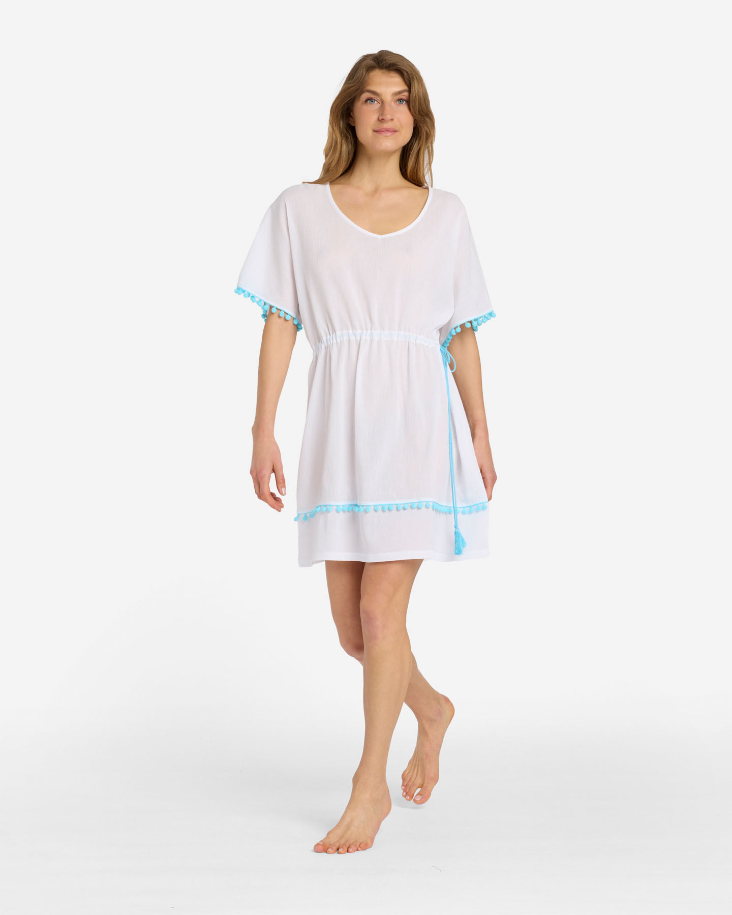 T-shirt ADMIRAL FRINGE GLOW W - Bianco - 2 | Cisalfa Sport