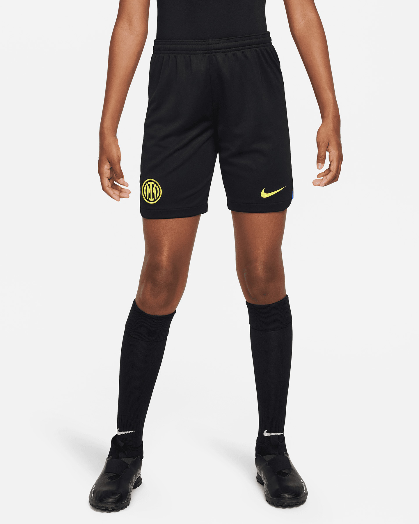 Maglia calcio ufficiale NIKE DRI FIT INTER HOME 23-24 JR - Nero - 0 | Cisalfa Sport