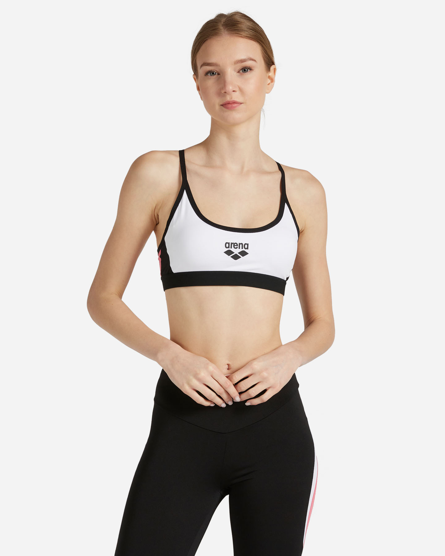 Bra training ARENA TRICOLOR W - Nero - 0 | Cisalfa Sport