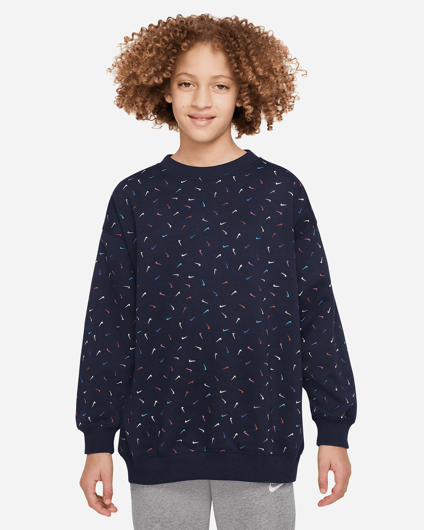 Felpa NIKE SWOOSH JR - Blu - 0 | Cisalfa Sport