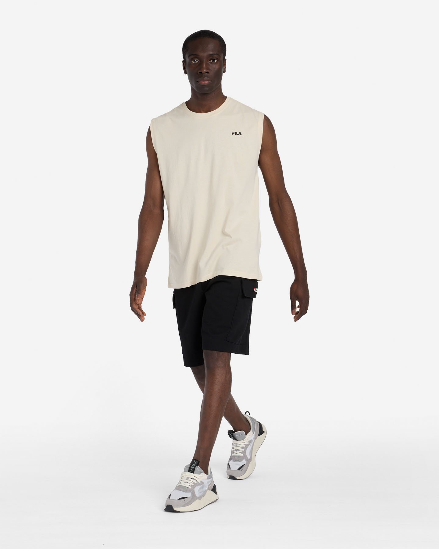 Canotta FILA ATHLEISURE DYNAMISM M - Bianco - 4 | Cisalfa Sport