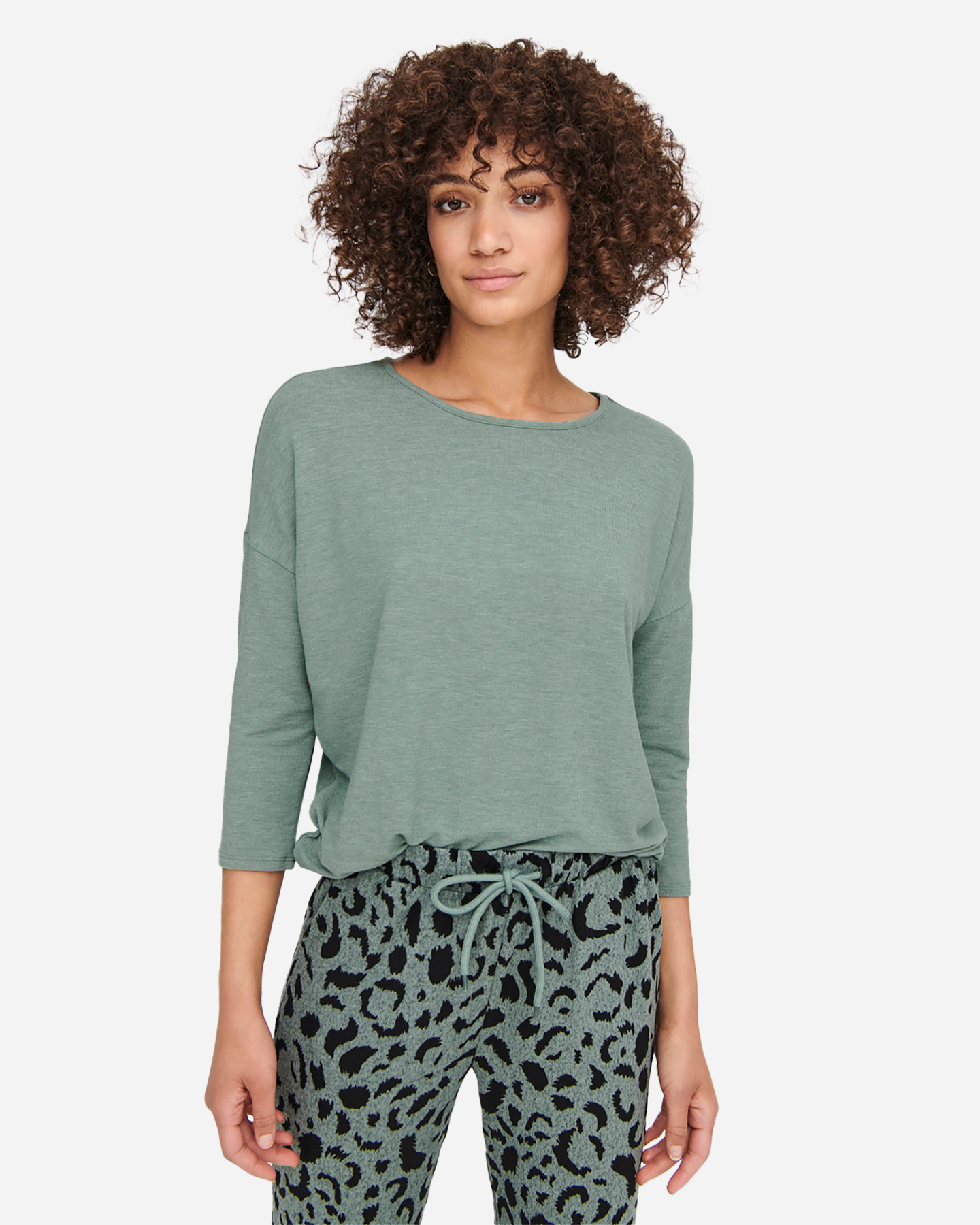 T-shirt ONLY GLAMOUR W - Verde - 2 | Cisalfa Sport