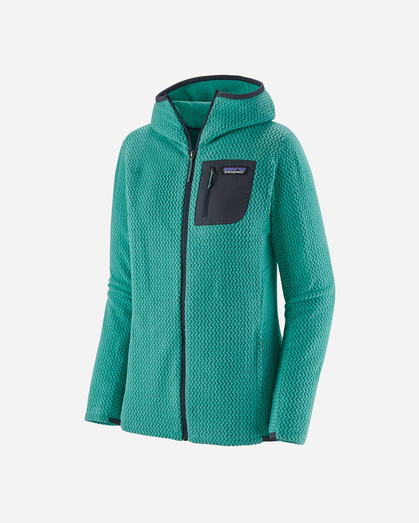 Pile PATAGONIA R1 AIR W SMOLDER FZ HD W - 4 | Cisalfa Sport