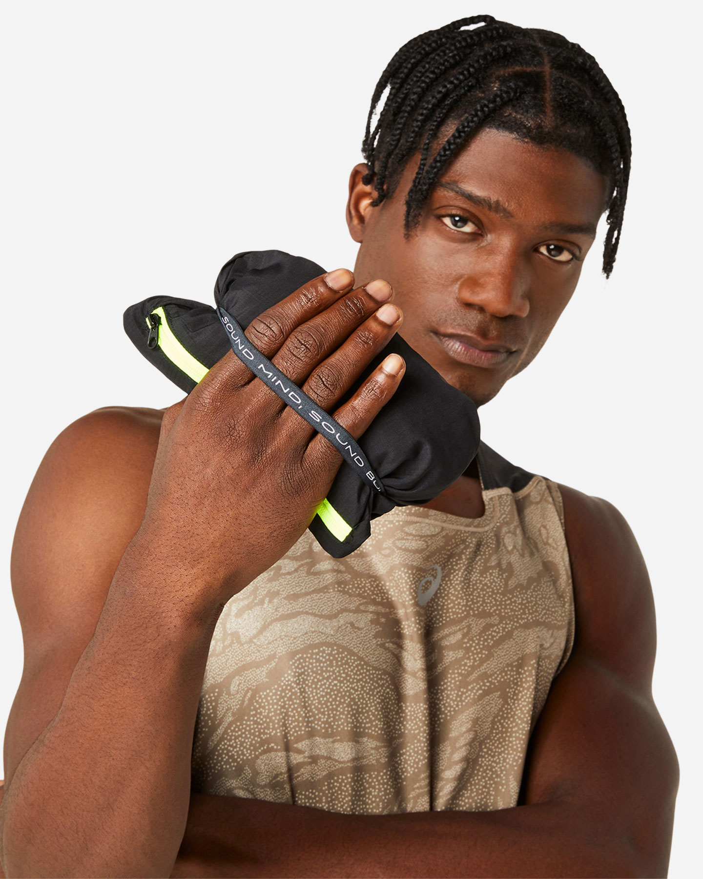 Giacca running ASICS FUJITRAIL PACKABLE WINDBREAKER M - Nero - 2 | Cisalfa Sport