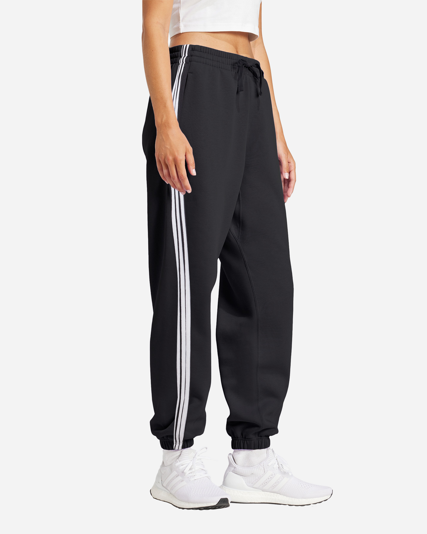 Pantalone ADIDAS 3STRIPES SLIM W - Nero - 2 | Cisalfa Sport