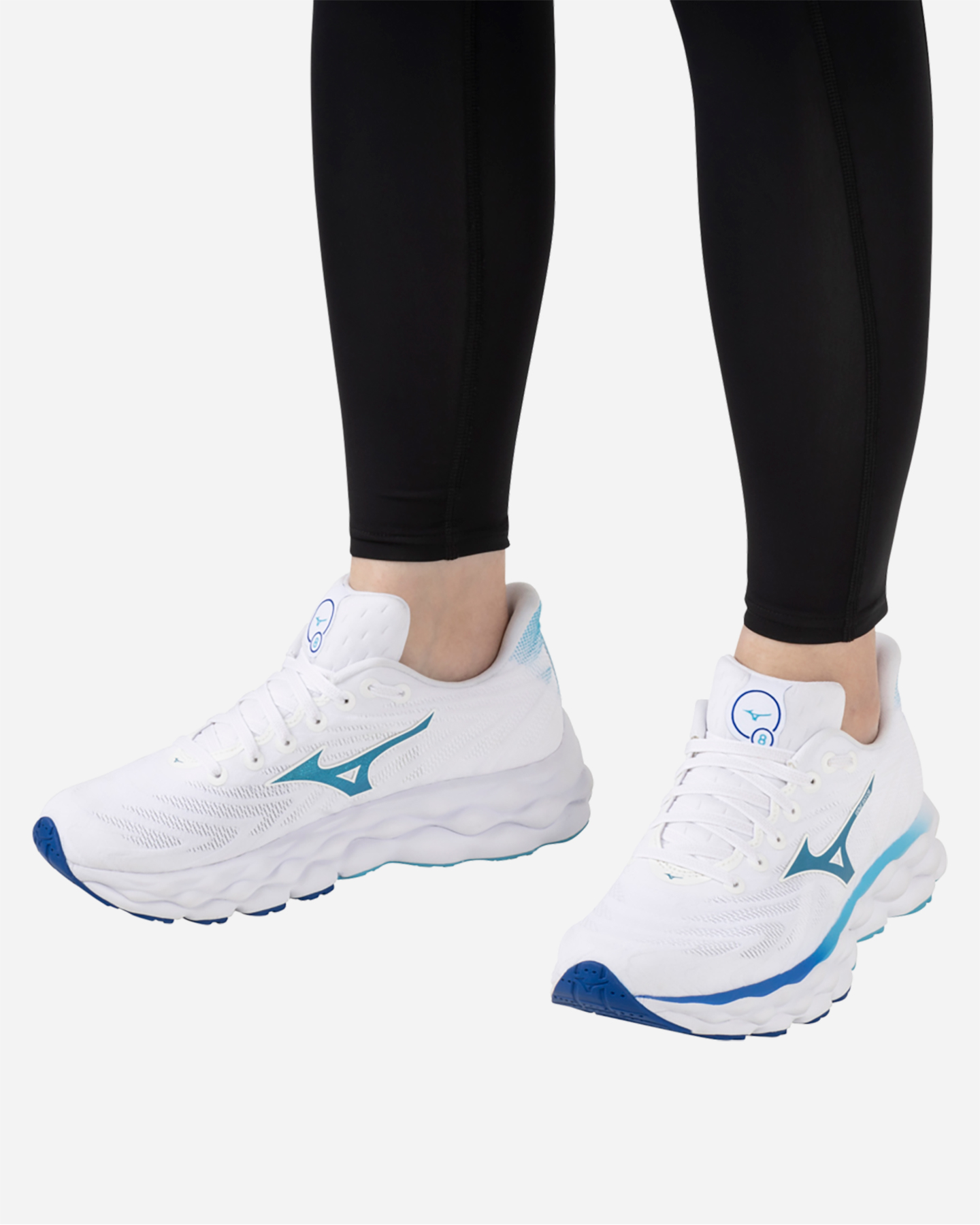 Scarpe running MIZUNO WAVE SKY 8 W - Bianco - 5 | Cisalfa Sport