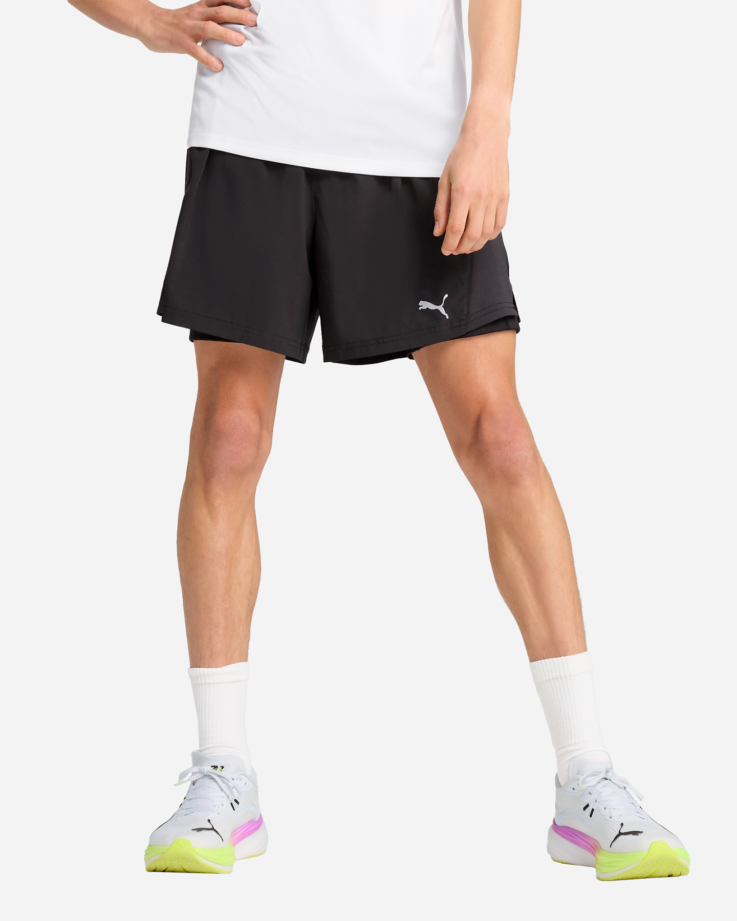 Short running PUMA RUN VELOCITY 2IN1 M - Nero - 2 | Cisalfa Sport