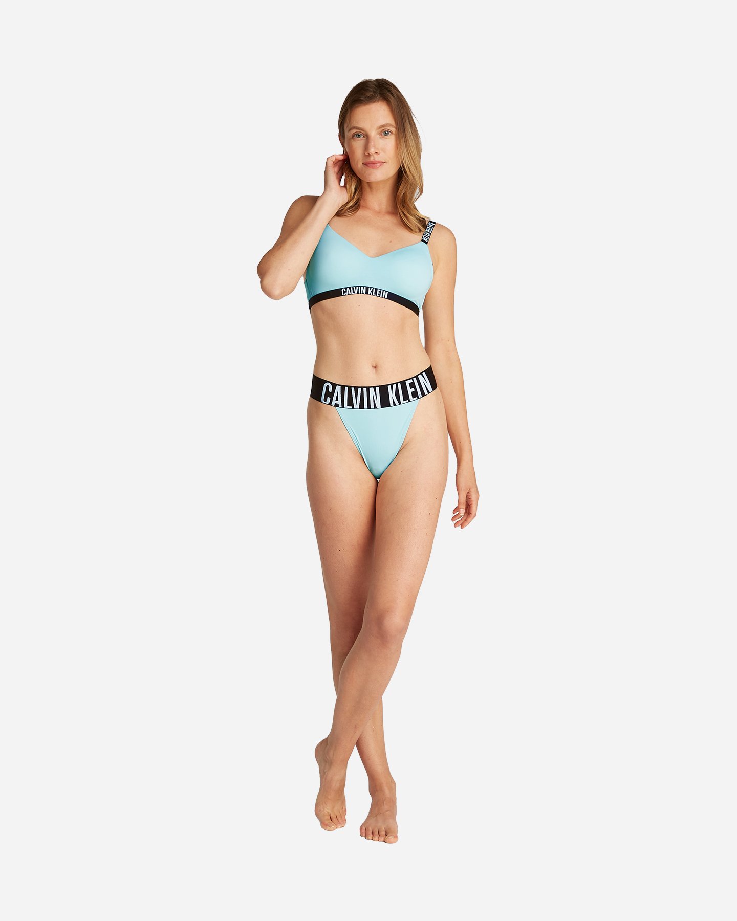 Slip intimo CALVIN KLEIN UNDERWEAR SLIP INTENSE POWER W - Azzurro - 1 | Cisalfa Sport