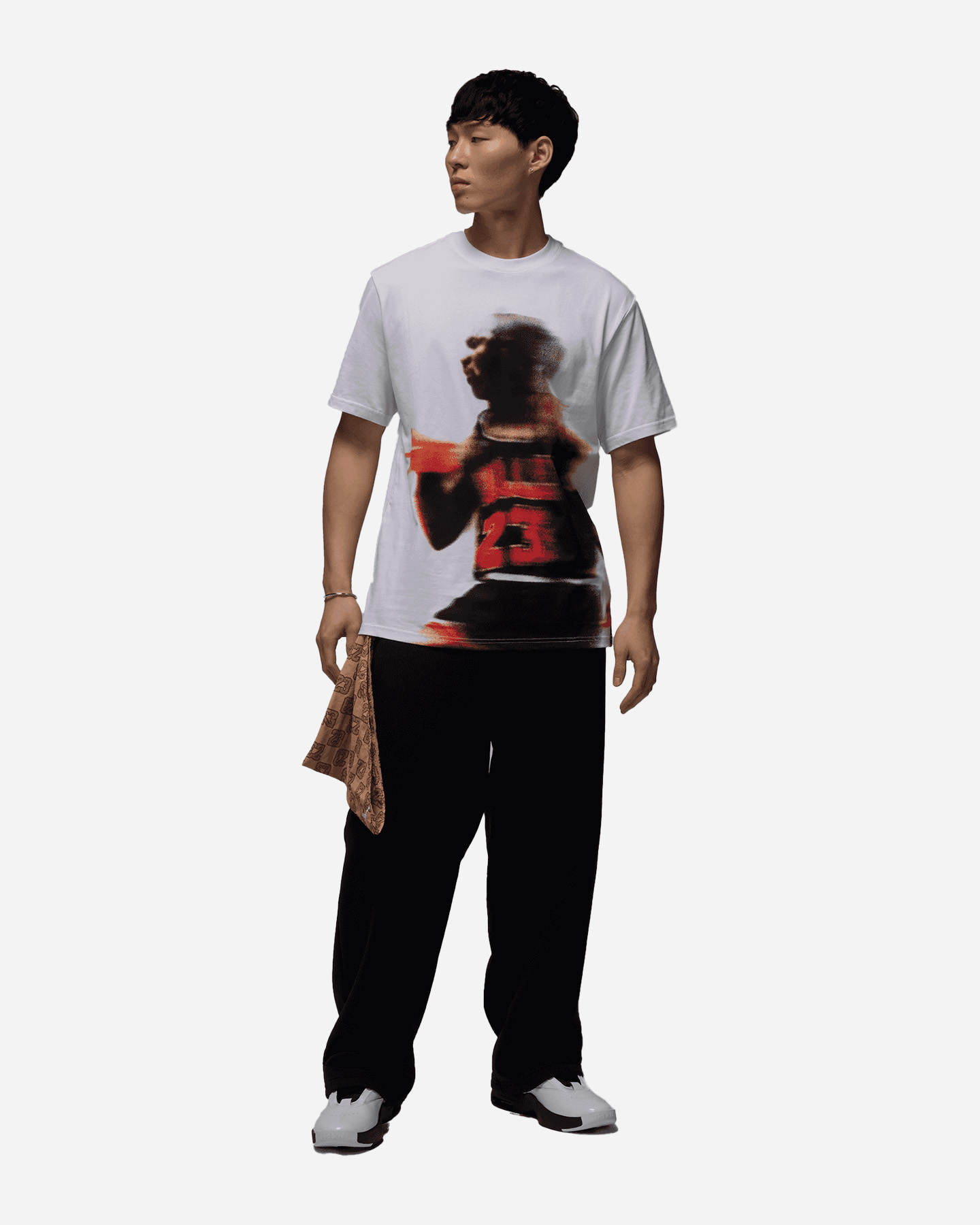 T-shirt NIKE JORDAN MICHEAL M - Bianco - 2 | Cisalfa Sport