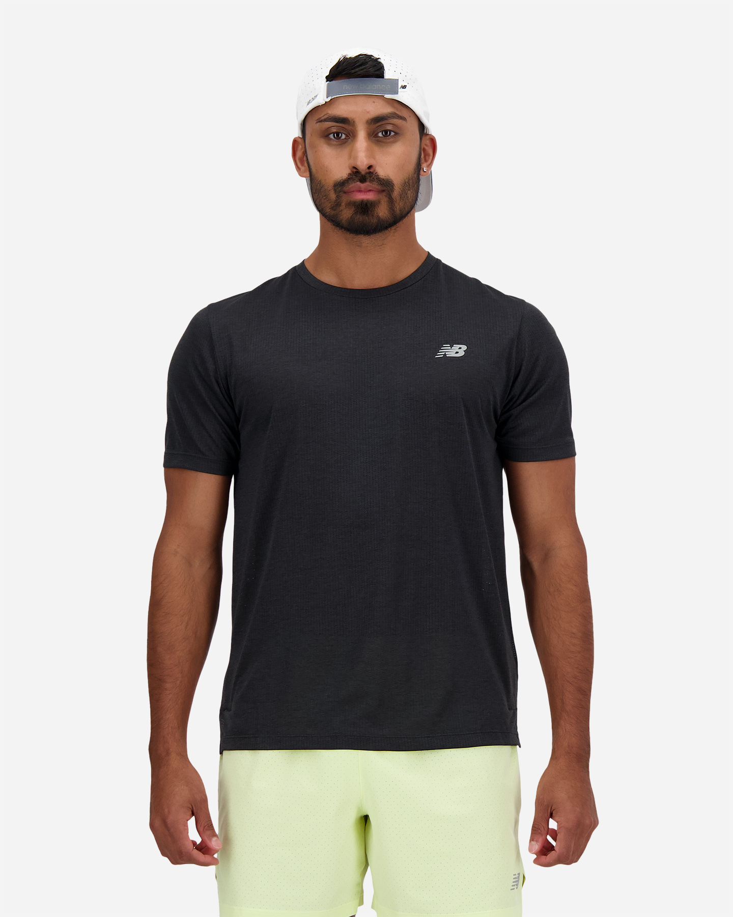 T-shirt running NEW BALANCE ATHLETICS M - Nero - 0 | Cisalfa Sport