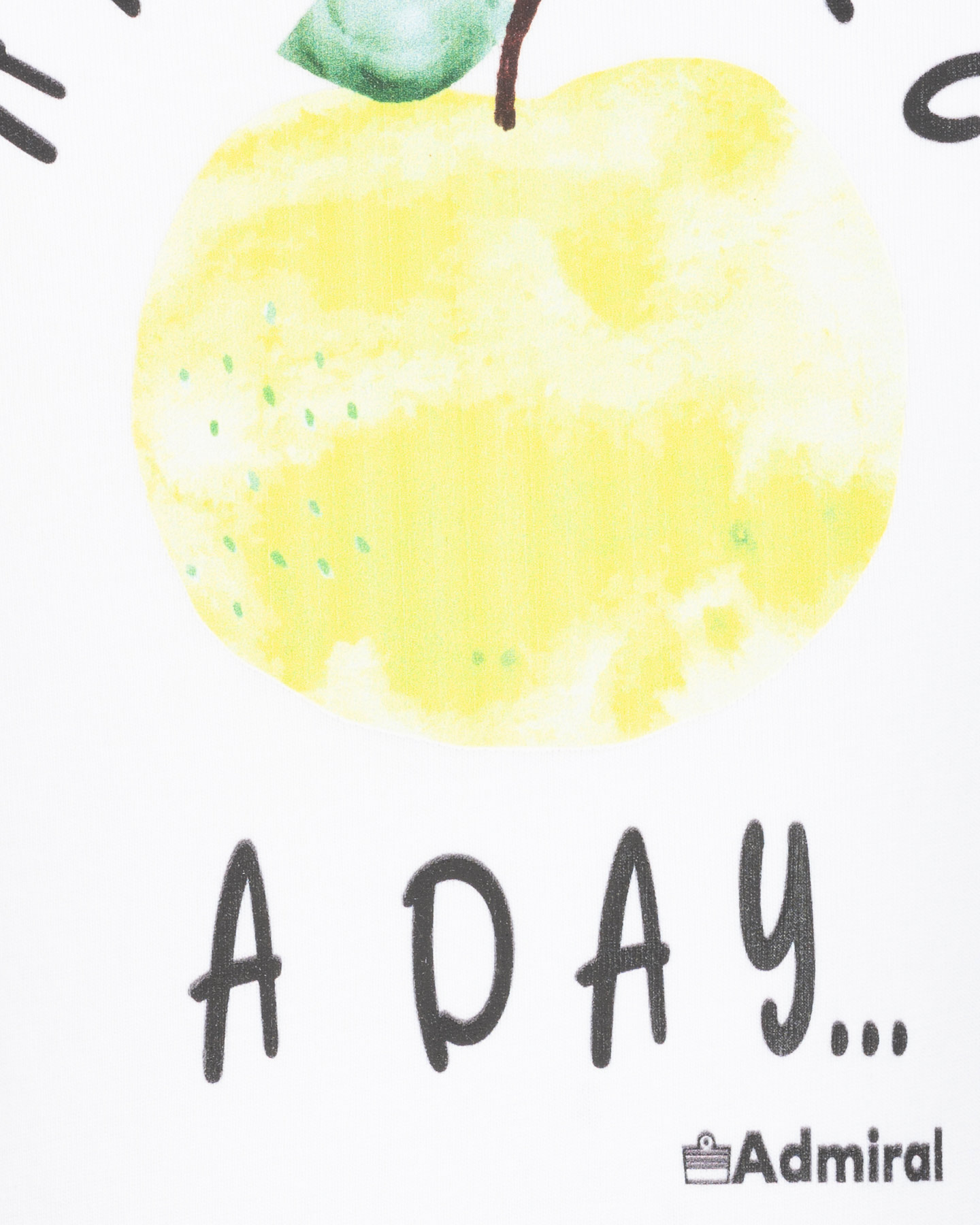 T-shirt ADMIRAL LIFESTYLE JR - Bianco - 2 | Cisalfa Sport