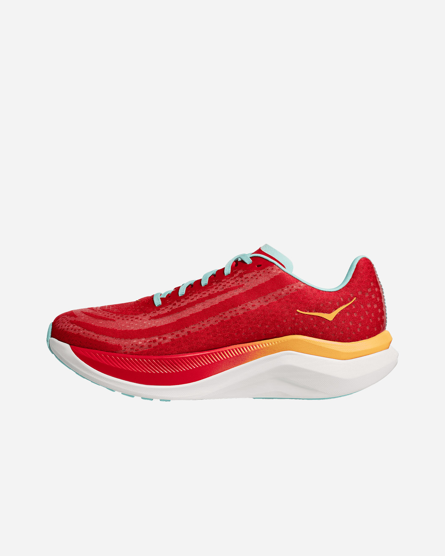 Scarpe running HOKA MACH X M - Rosso - 5 | Cisalfa Sport