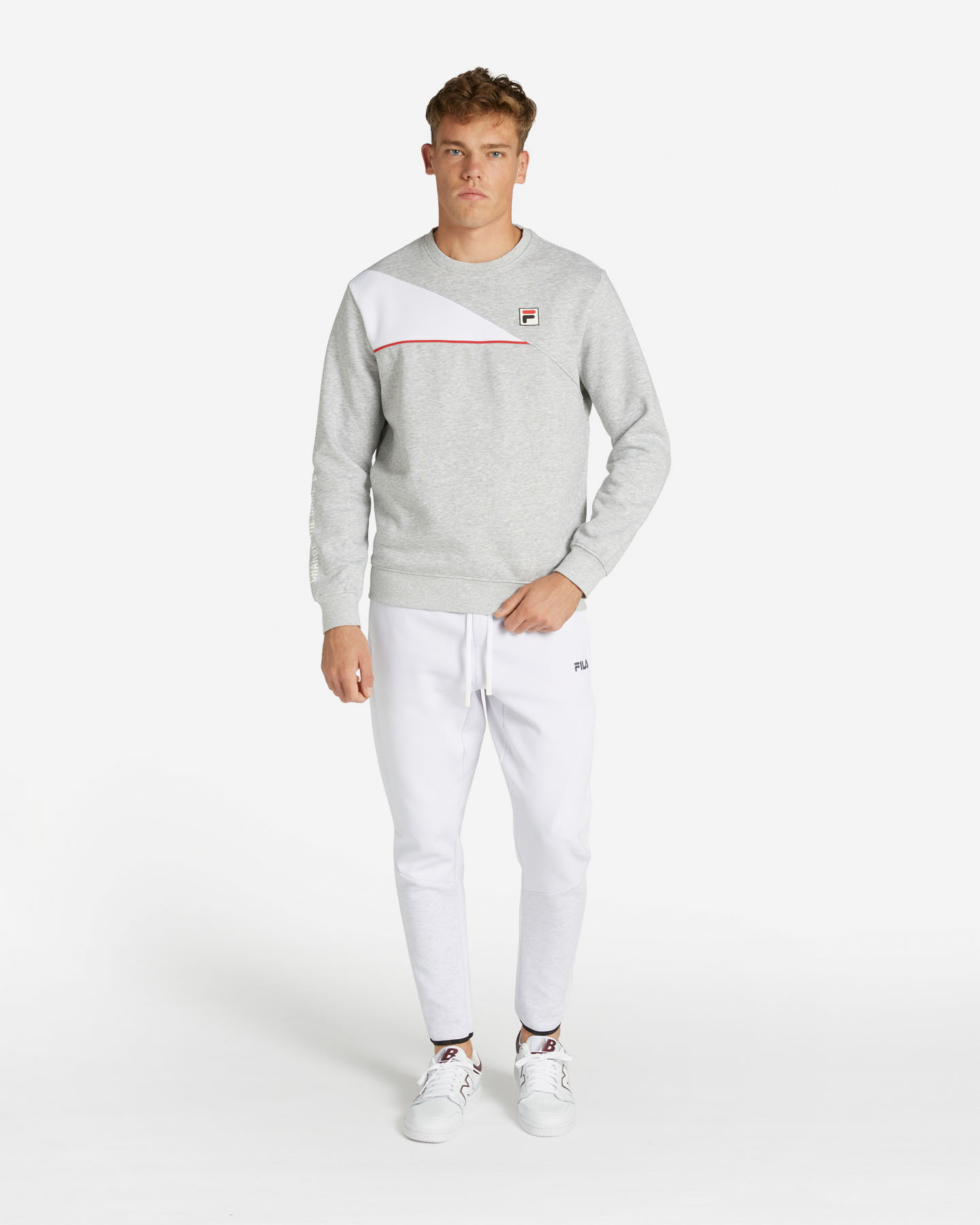 Felpa FILA SPORT F-BOX M - Grigio - 1 | Cisalfa Sport