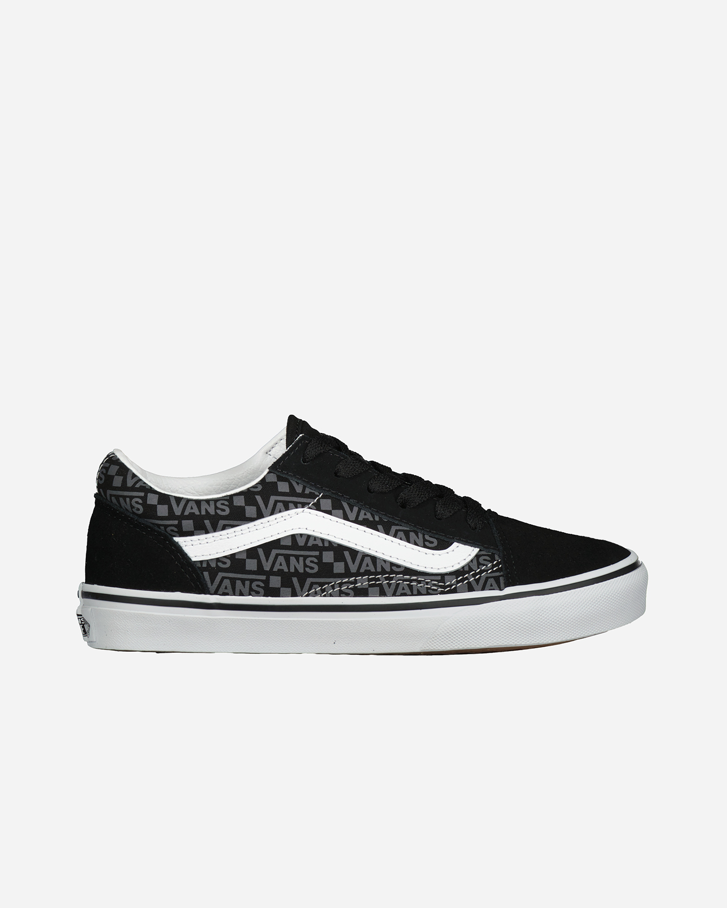 Scarpe sneakers VANS OLD SKOOL GS LOGO JR - Nero - 0 | Cisalfa Sport