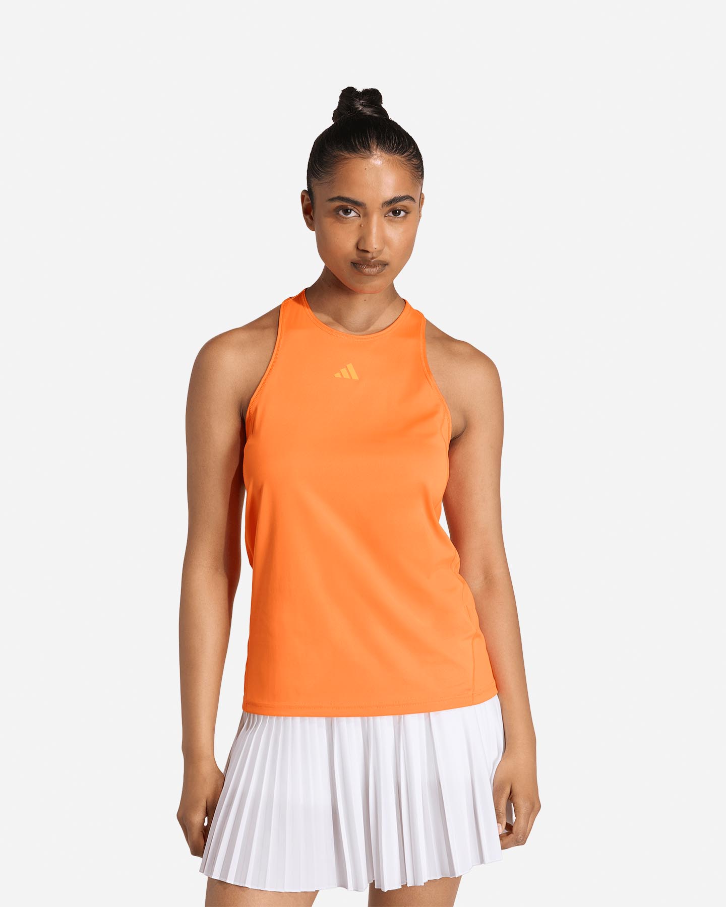 T-shirt tennis ADIDAS CLUB W - Arancione - 1 | Cisalfa Sport