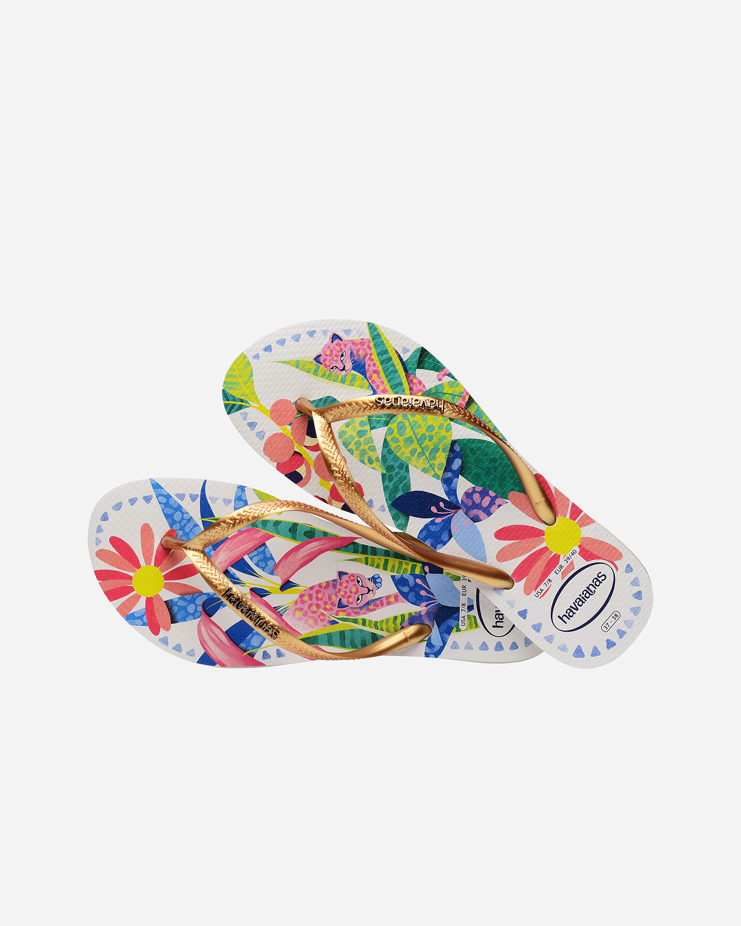 Infradito HAVAIANAS SLIM TROPICAL W - Bianco - 1 | Cisalfa Sport
