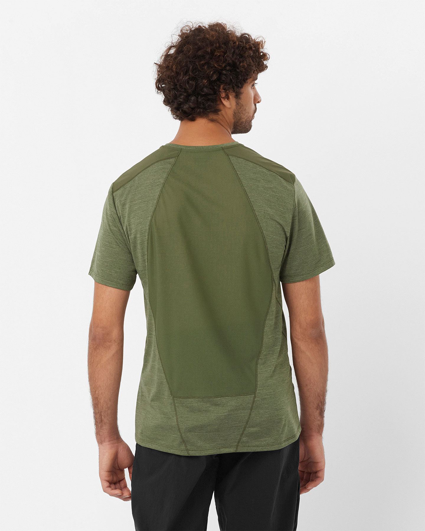 T-shirt SALOMON OUTLINE M - Verde - 3 | Cisalfa Sport
