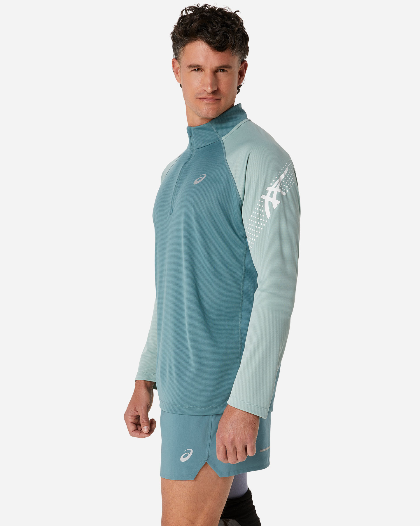 Maglia running ASICS ICON M - Azzurro - 2 | Cisalfa Sport