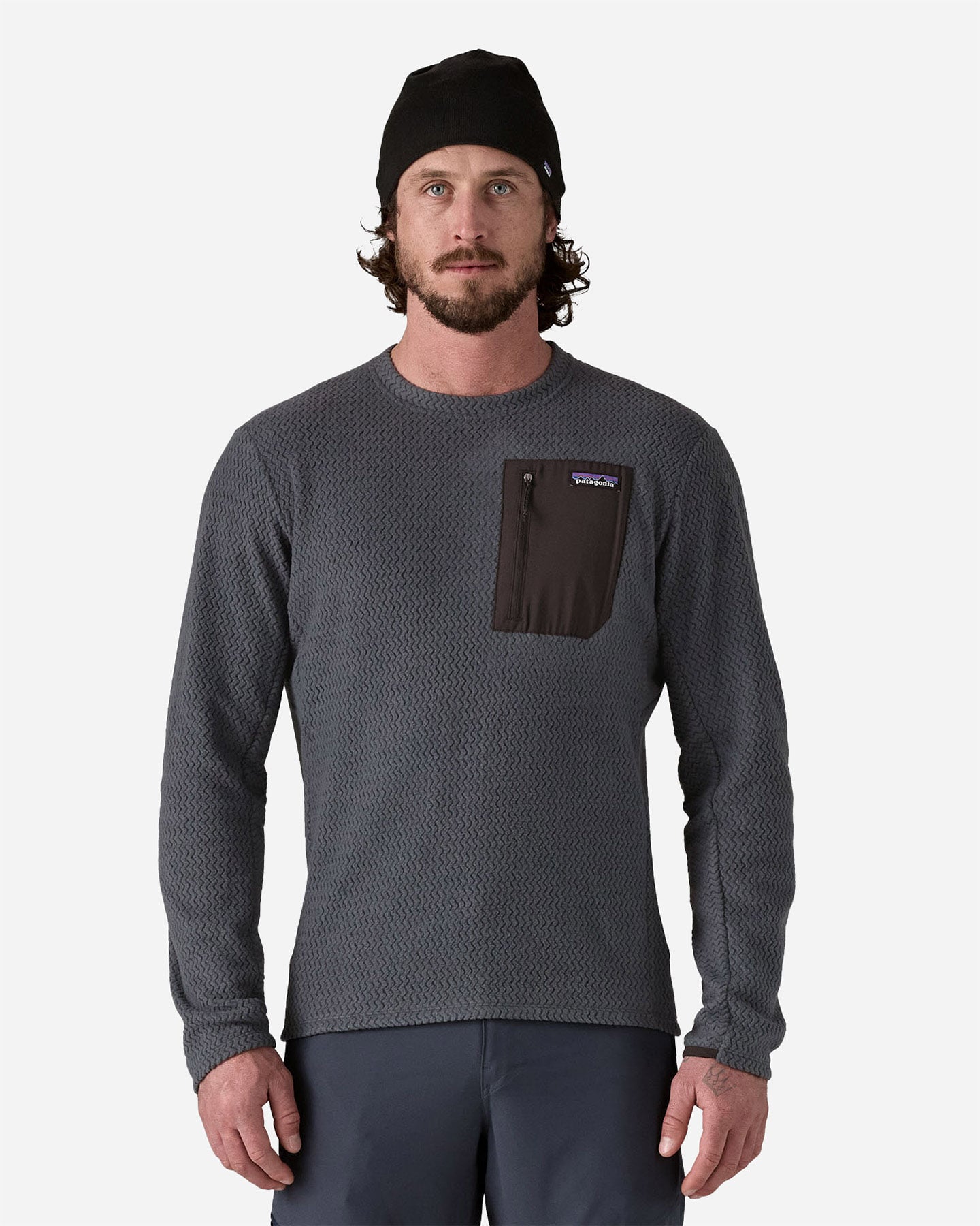Pile PATAGONIA R1 AIR M - Blu - 1 | Cisalfa Sport