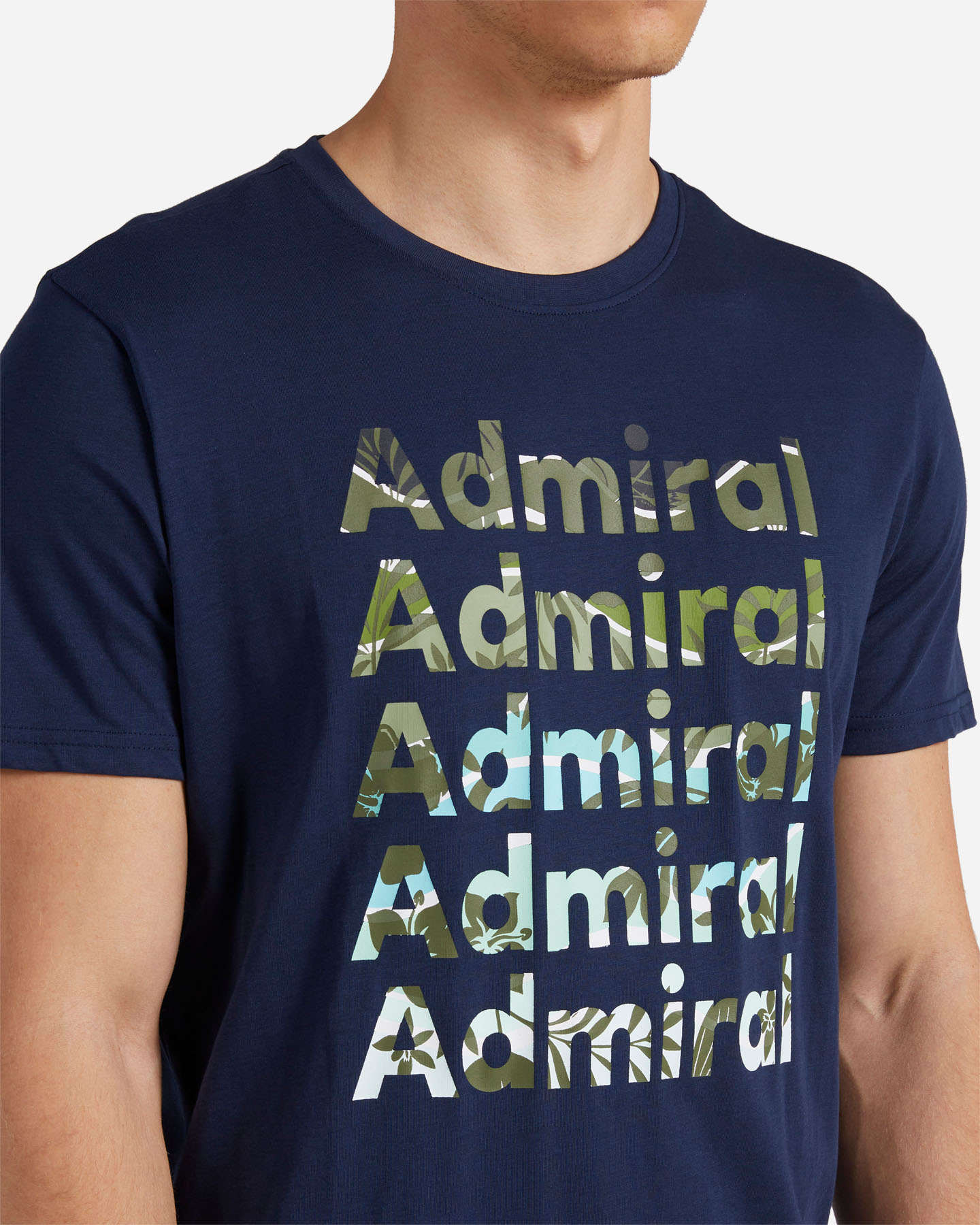 T-shirt ADMIRAL VACATION M - Blu Navy - 4 | Cisalfa Sport