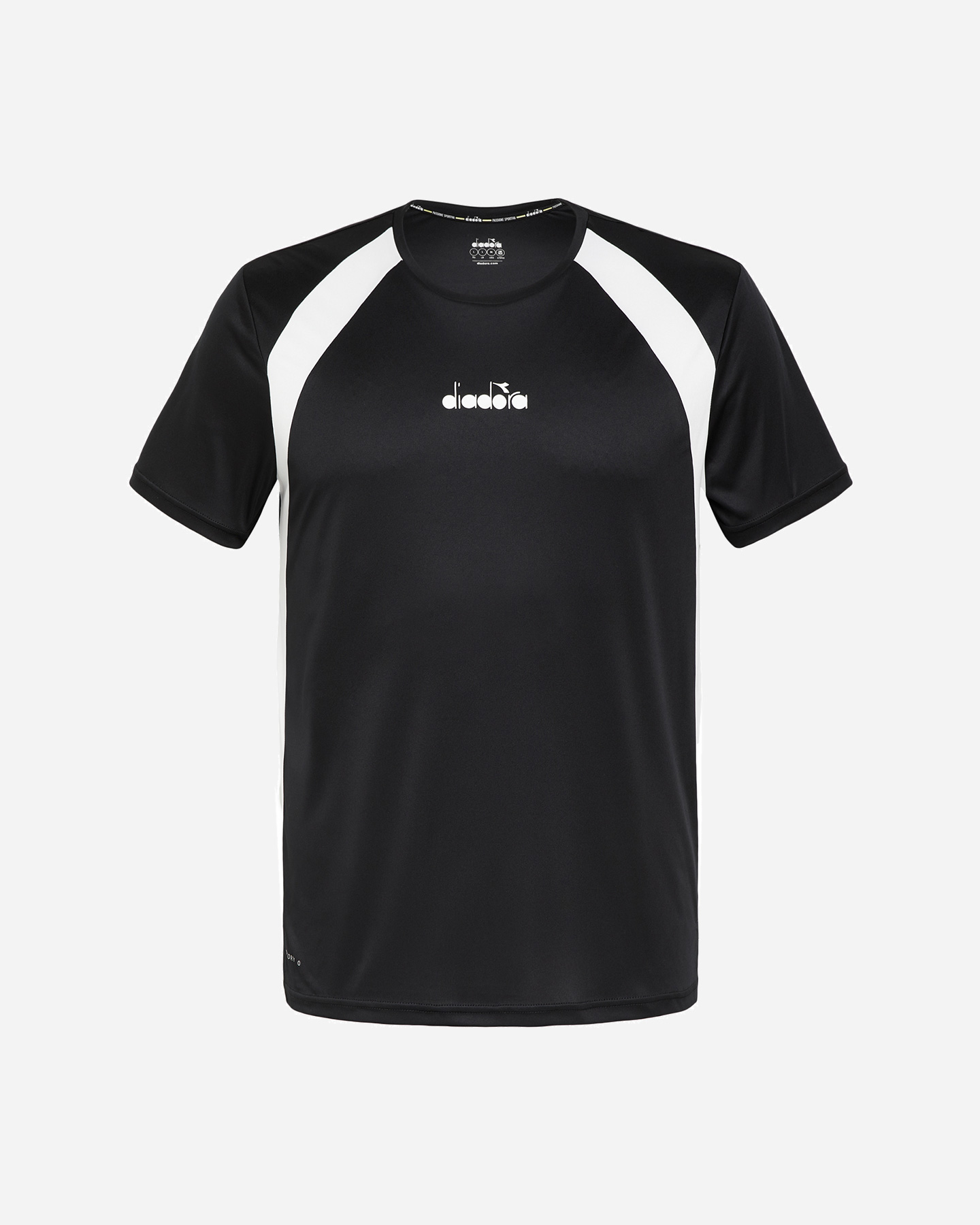 T-shirt tennis DIADORA CLASSIC M - Nero - 0 | Cisalfa Sport