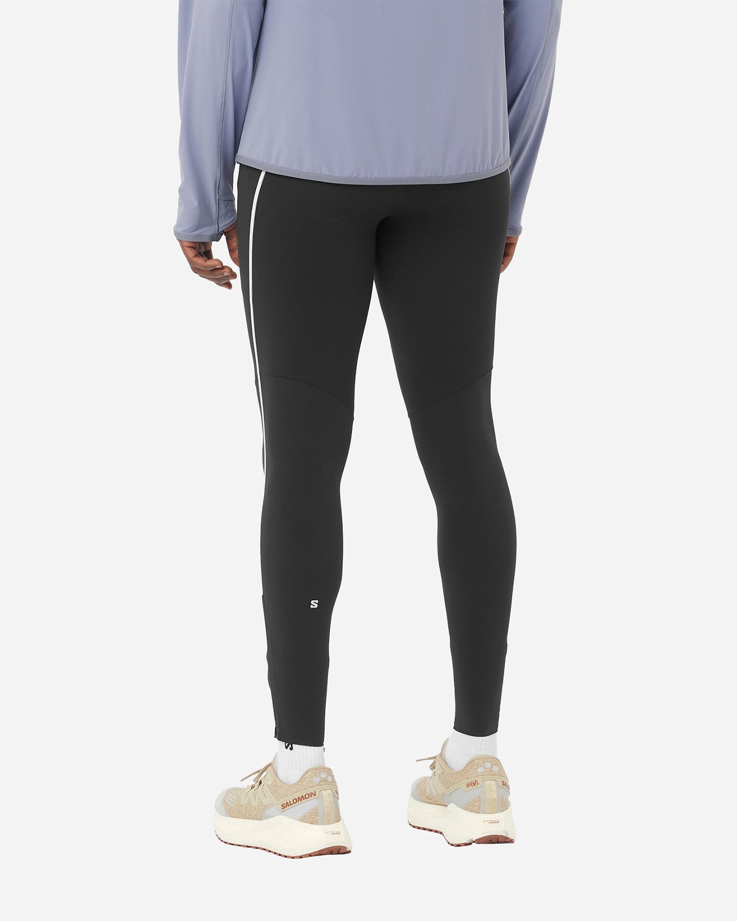 Fuseaux running SALOMON SENSE AERO STOW M - Nero - 2 | Cisalfa Sport