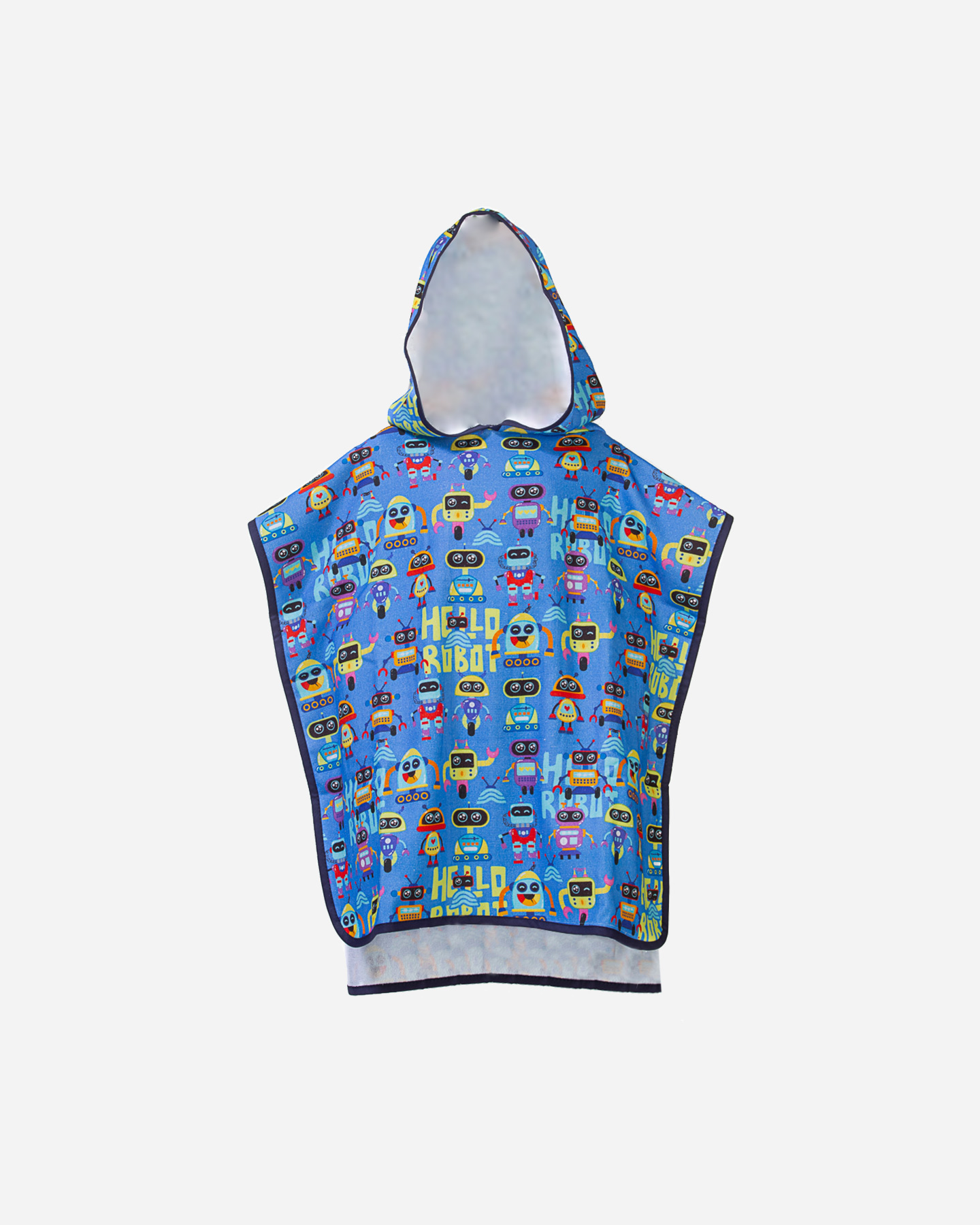 Accappatoio AQUARAPID ROBOT MULTICOLOR JR - Blu royal - 0 | Cisalfa Sport