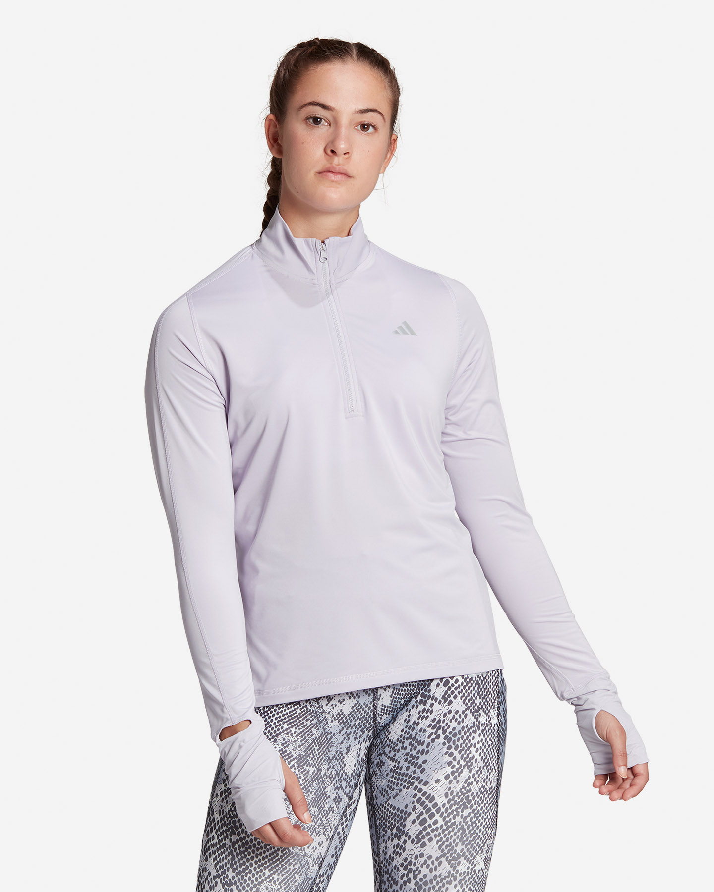 Maglia running ADIDAS FAST W - Rosa - 1 | Cisalfa Sport