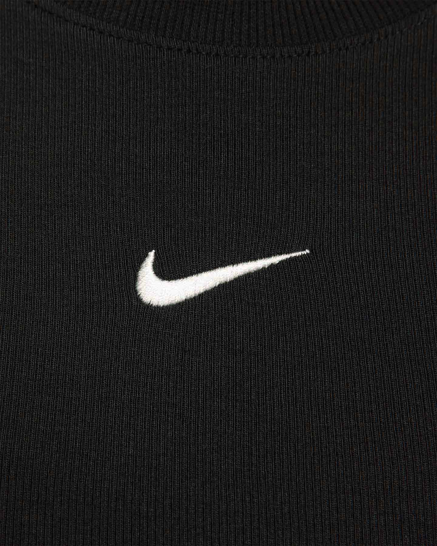 Canotta NIKE COST CROP SMALL LOGO ESSENTIALS W - Nero - 4 | Cisalfa Sport
