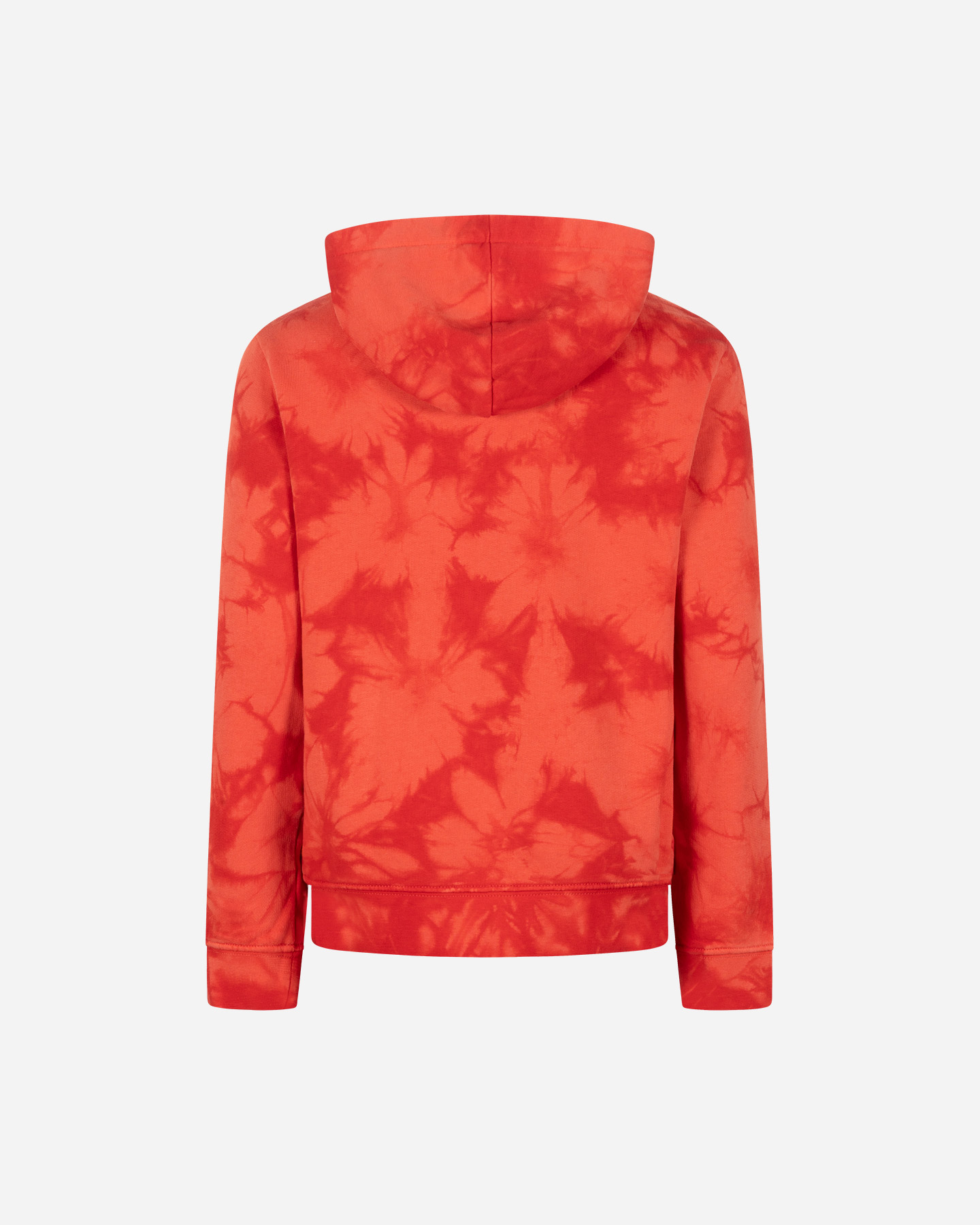 Felpa PUMA OVER TIE DYE JR - Rosso - 1 | Cisalfa Sport