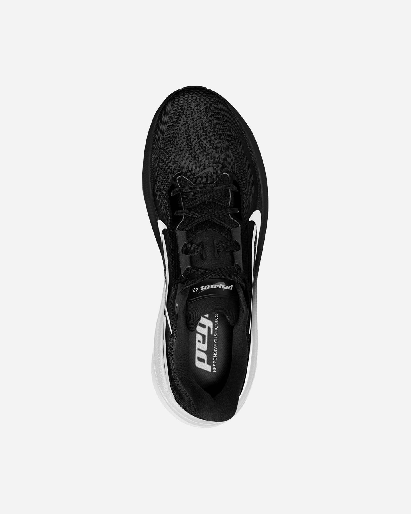 Scarpe running NIKE PEGASUS 42 M - Nero - 2 | Cisalfa Sport