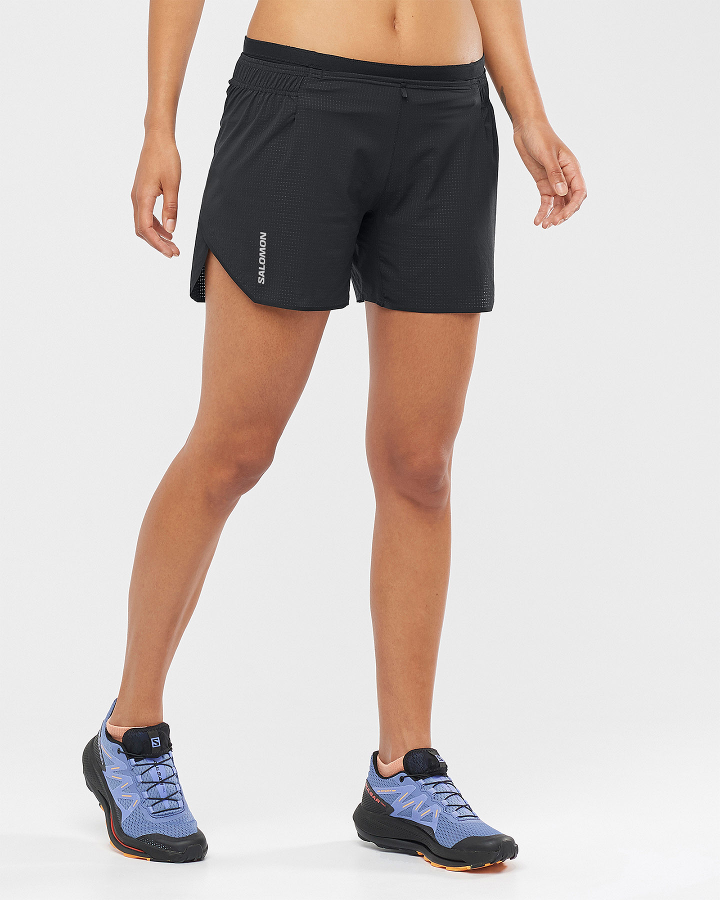 Short running SALOMON SENSE AERO 52 W - Nero - 2 | Cisalfa Sport