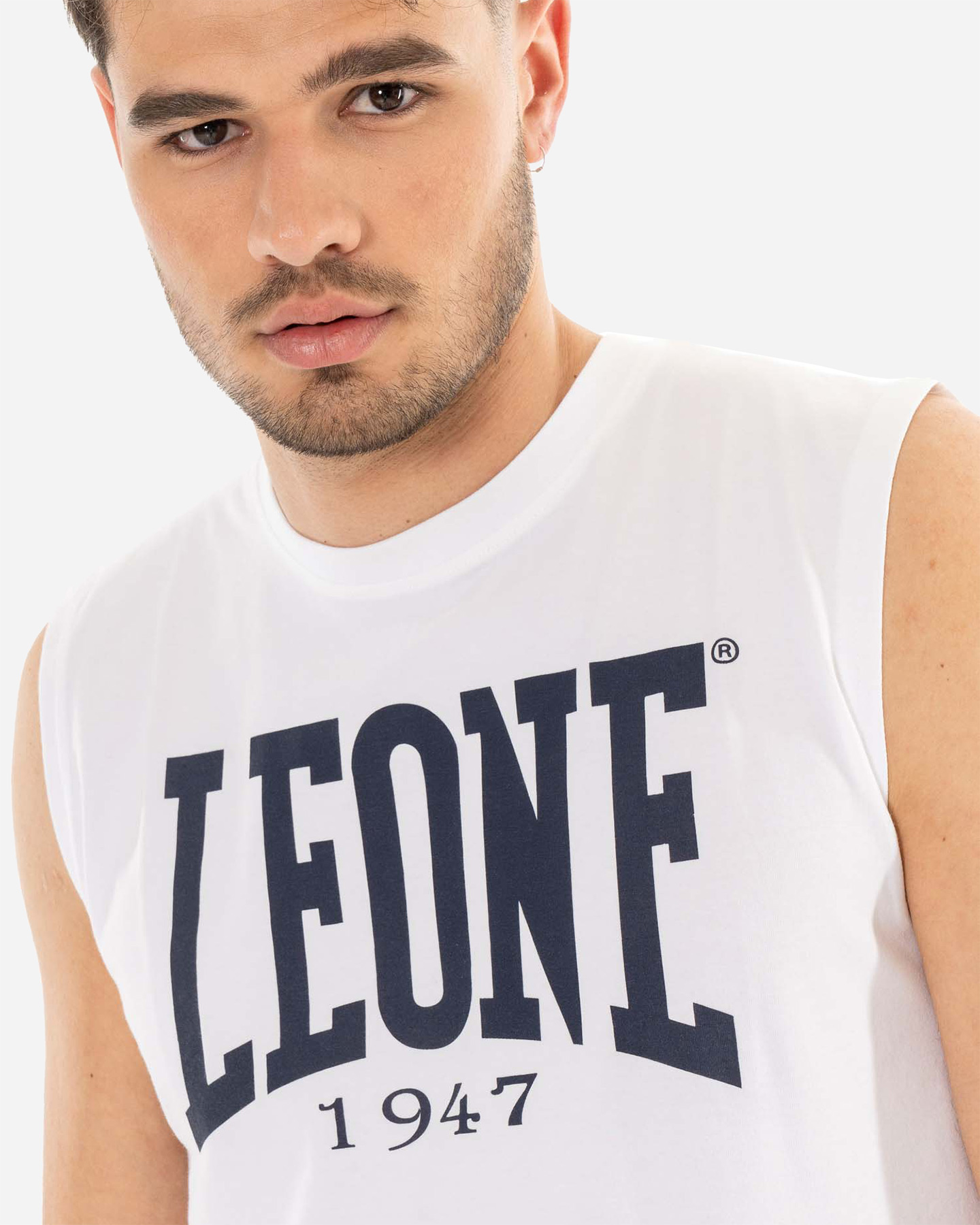 Canotta LEONE BIG LOGO M - Bianco - 3 | Cisalfa Sport