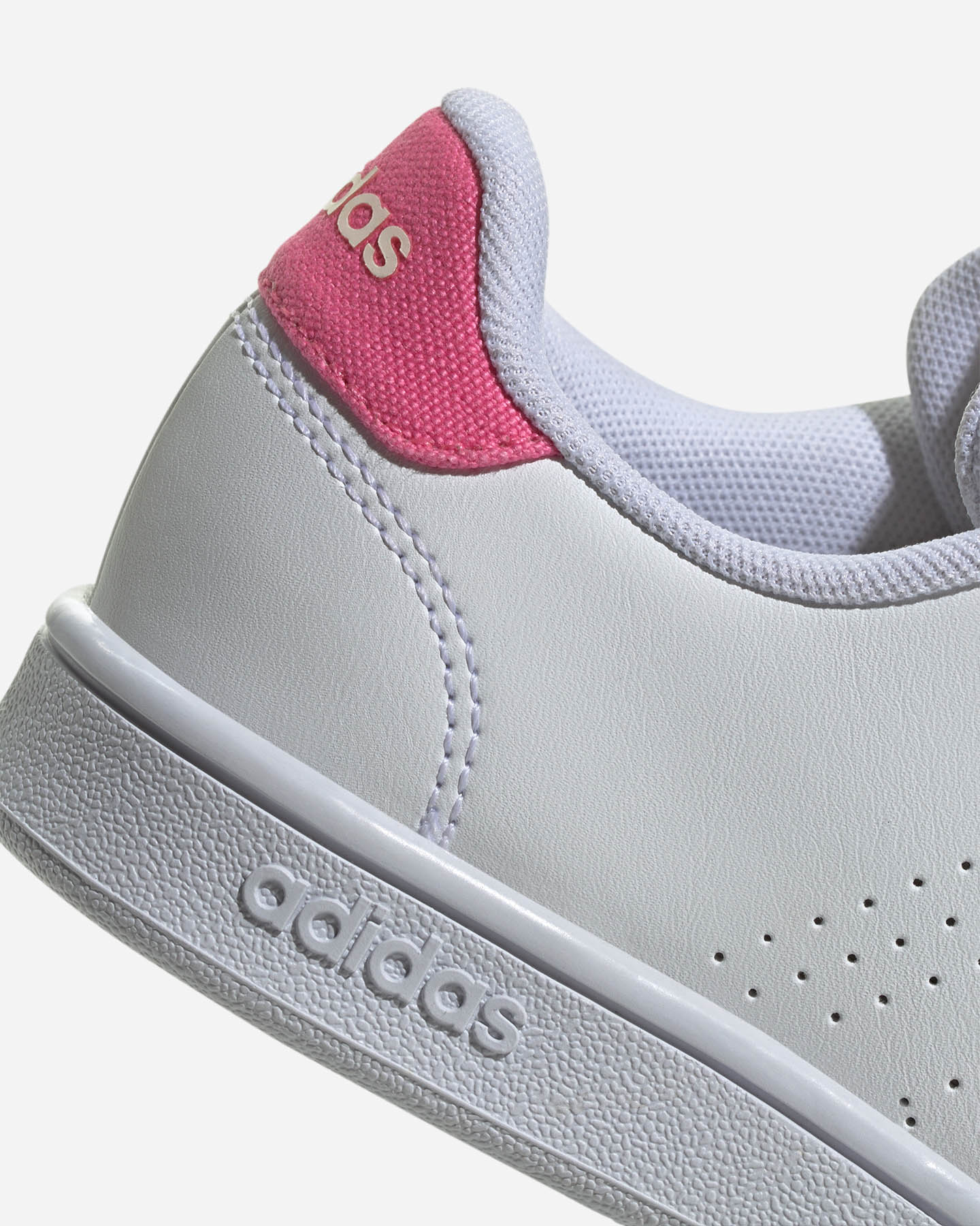 Scarpe sneakers ADIDAS CORE ADVANTAGE JR - Bianco - 4 | Cisalfa Sport