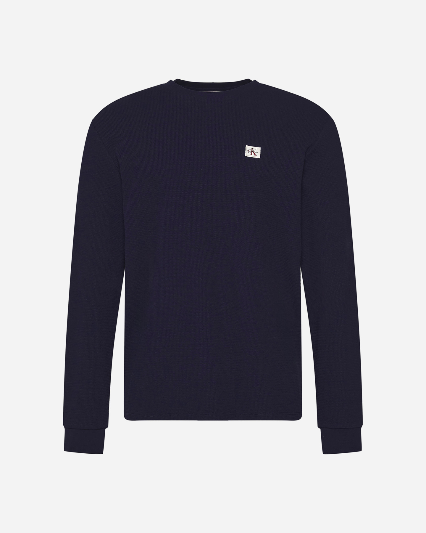 Waffle Badge M - T-shirt - Uomo - Blu