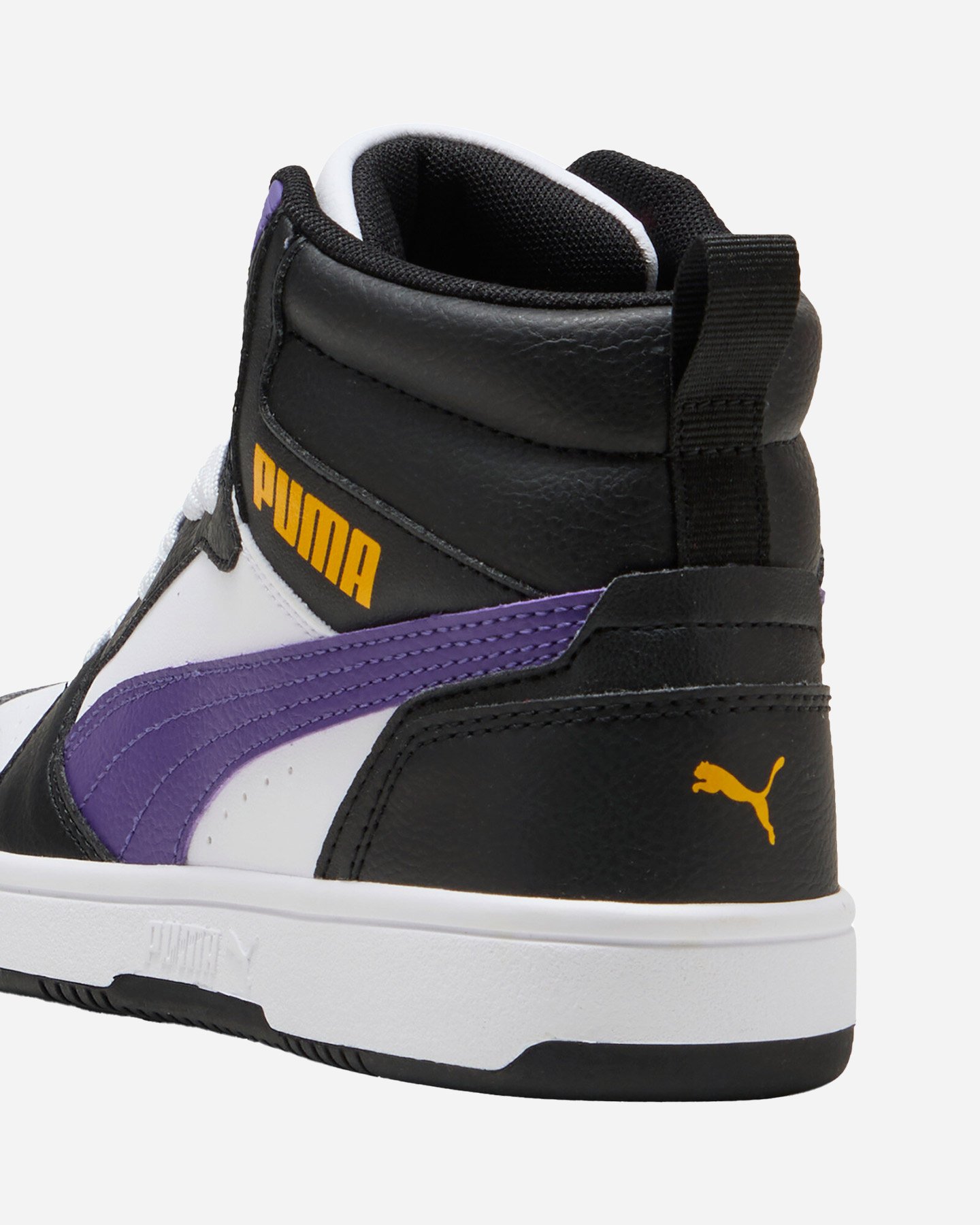 Scarpe sneakers PUMA REBOUND V6 MID GS JR - Viola - 5 | Cisalfa Sport