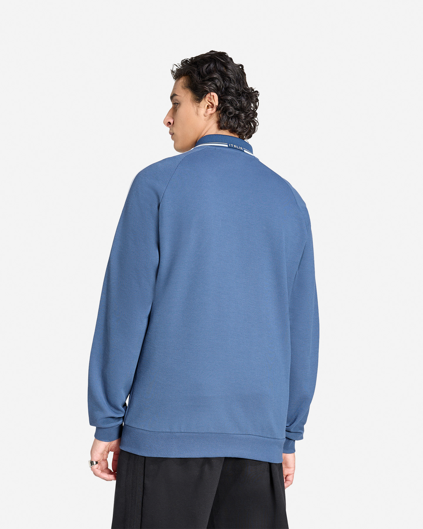 Felpa ADIDAS ITALIA AWAY ANTHEM M - Azzurro - 2 | Cisalfa Sport