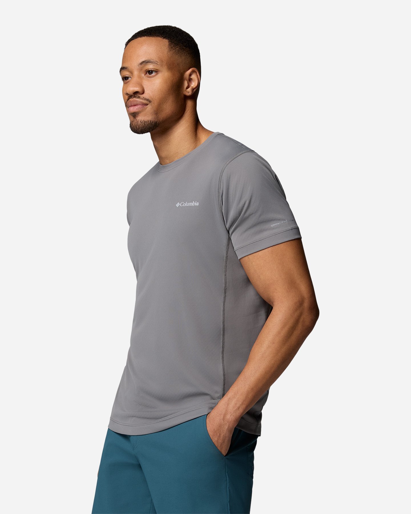 T-shirt COLUMBIA ZERO RULES LIGHT M - Grigio - 1 | Cisalfa Sport