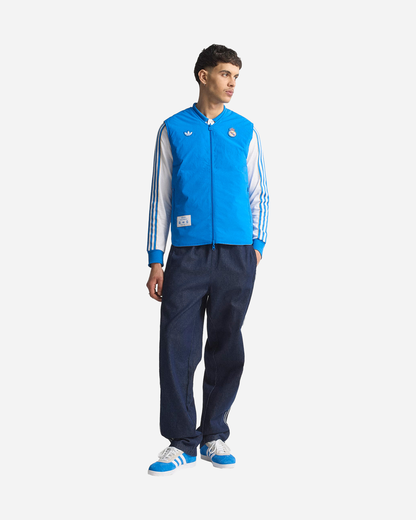 Felpa ADIDAS ORIGINALS REAL MADRID M - Azzurro - 2 | Cisalfa Sport