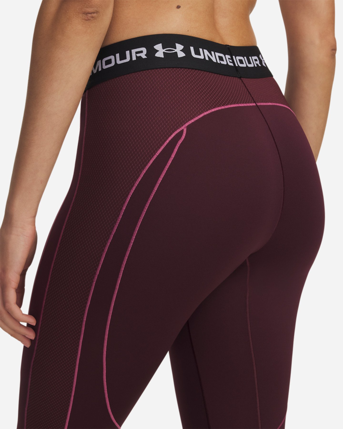 Leggings UNDER ARMOUR NOVELTY W - Rosso - 3 | Cisalfa Sport