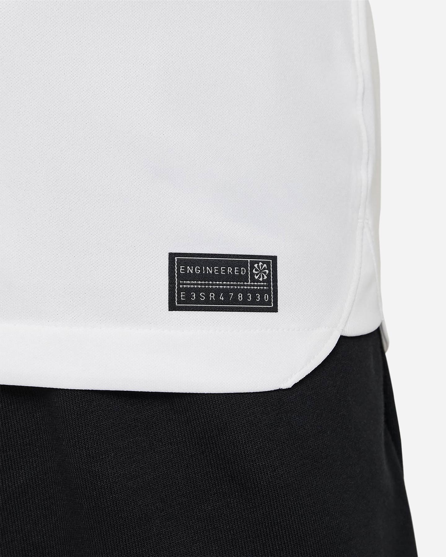 Maglia calcio ufficiale NIKE DRI FIT INTER AWAY 23-24 JR - Bianco - 3 | Cisalfa Sport