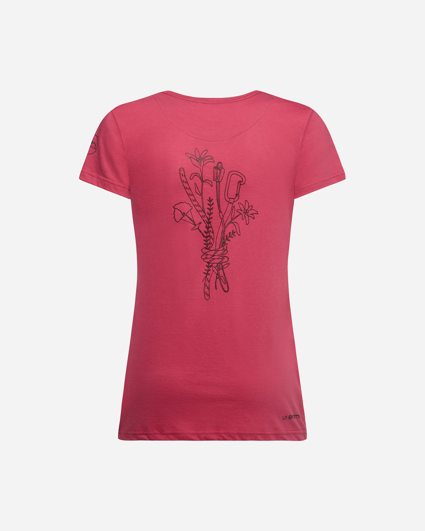 T-shirt LA SPORTIVA CLIMB FLOWER W - Rosa - 1 | Cisalfa Sport