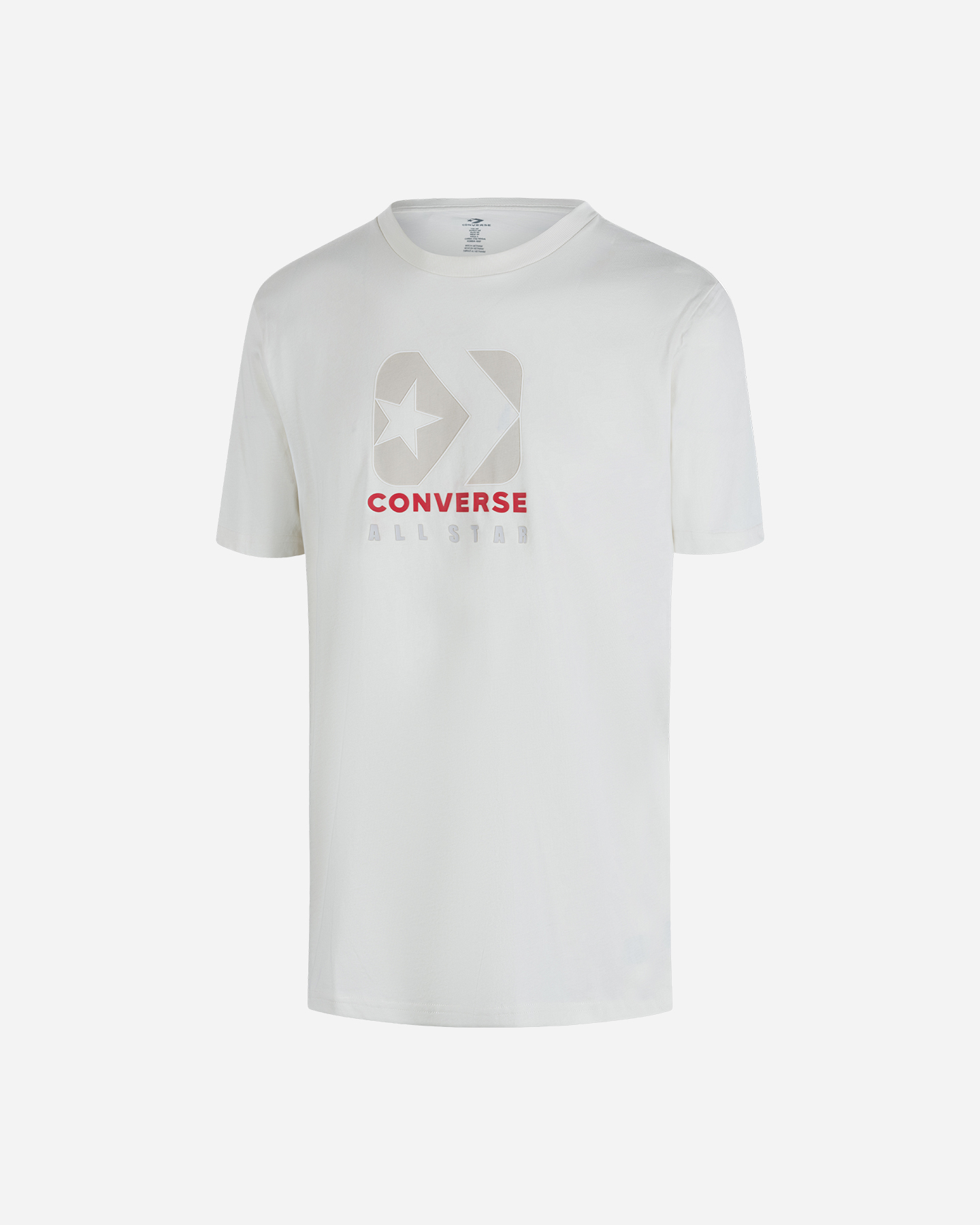 T-shirt CONVERSE SQUARE LOGO M - Bianco - 0 | Cisalfa Sport