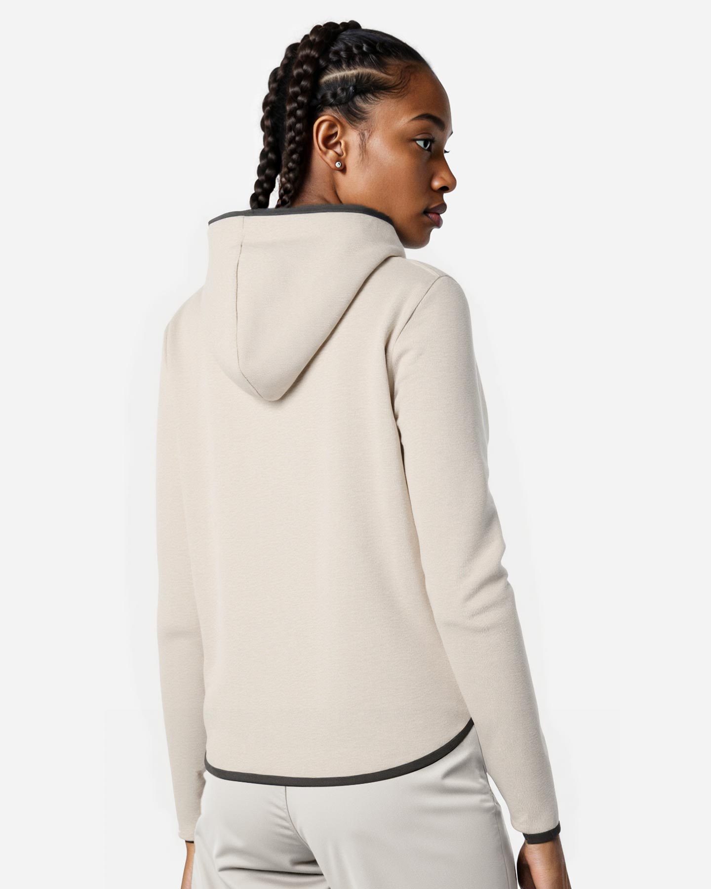 Felpa ARENA ATHLETIC PROGRESS W - Bianco - 3 | Cisalfa Sport