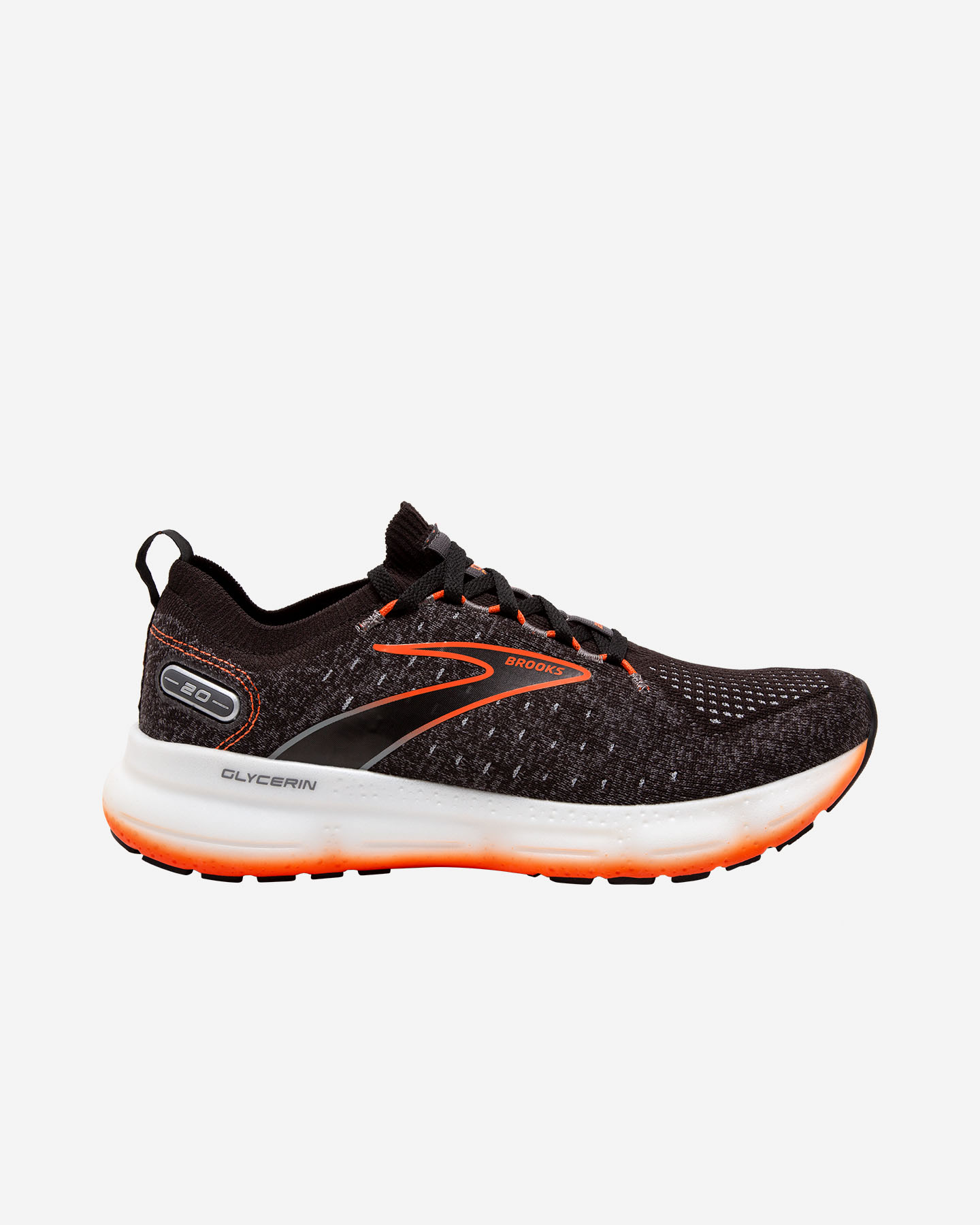 Scarpe running BROOKS GLYCERIN STEALTHFIT 20 M - Nero - 0 | Cisalfa Sport