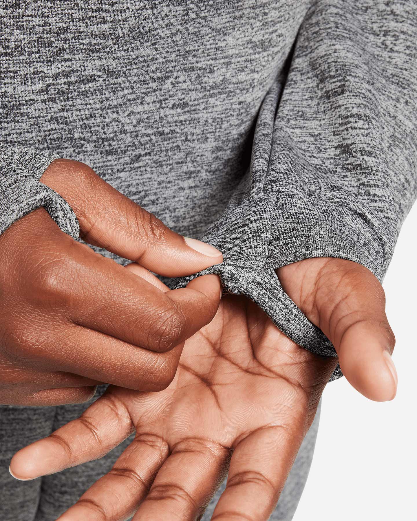 Felpa NIKE THERMA SMOKE JR - Nero - 4 | Cisalfa Sport