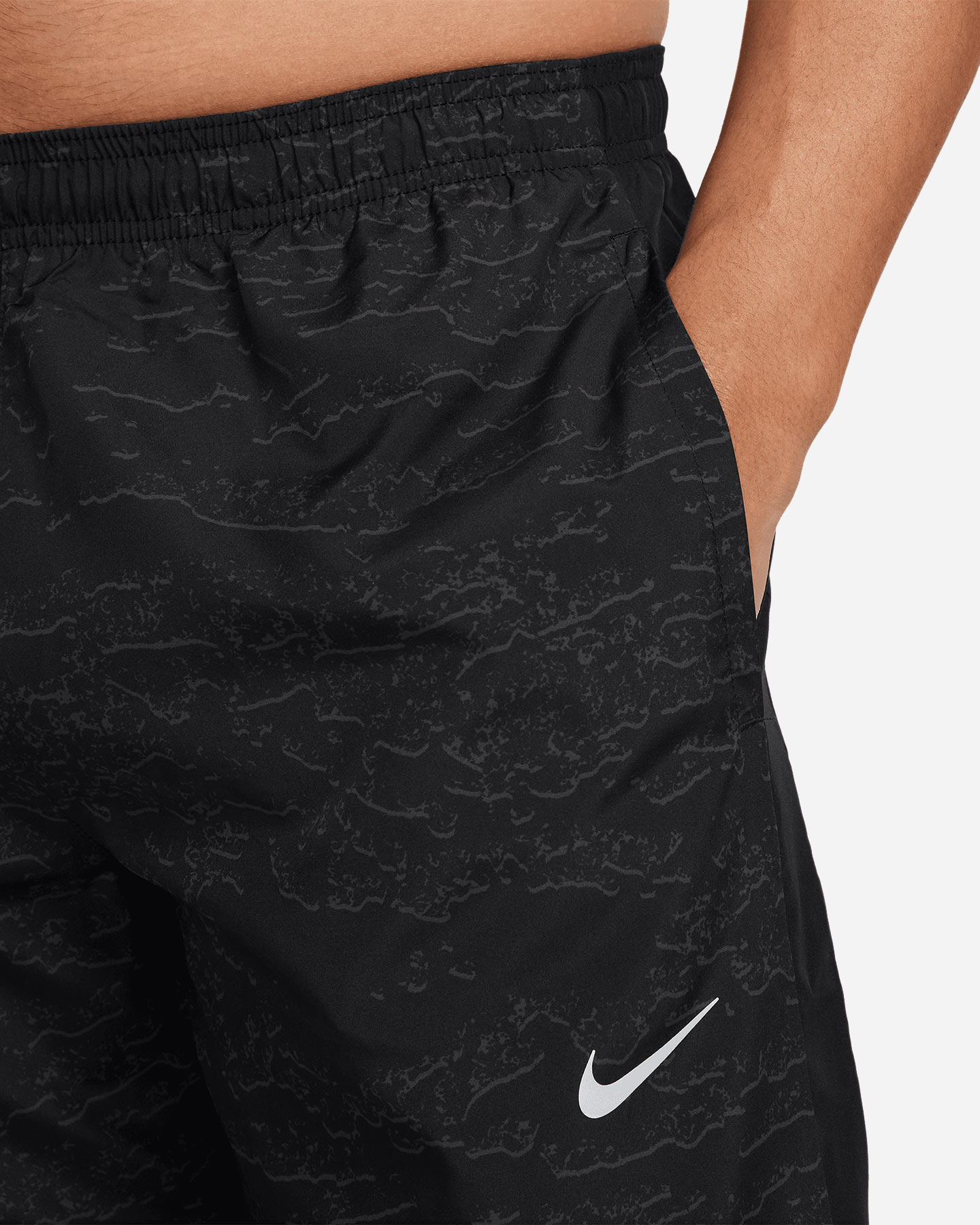 Fuseaux running NIKE DRI FIT RUN DVN CHALLENGER M - Nero - 4 | Cisalfa Sport