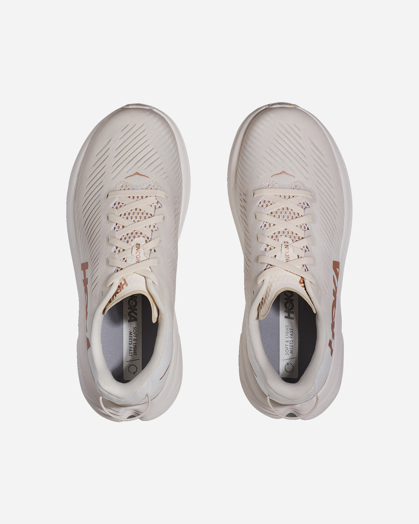 Scarpe running HOKA RINCON 3 W - Bianco - 3 | Cisalfa Sport