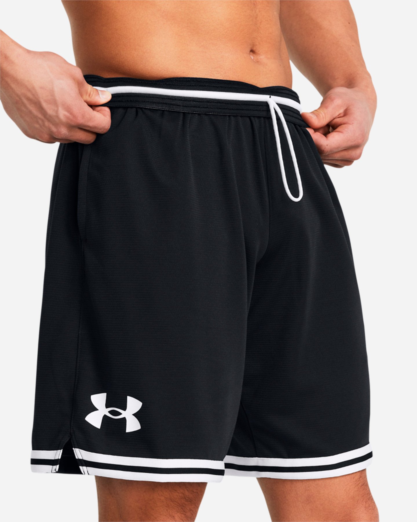 Pantaloncini basket UNDER ARMOUR PERIMETER M - Nero - 4 | Cisalfa Sport